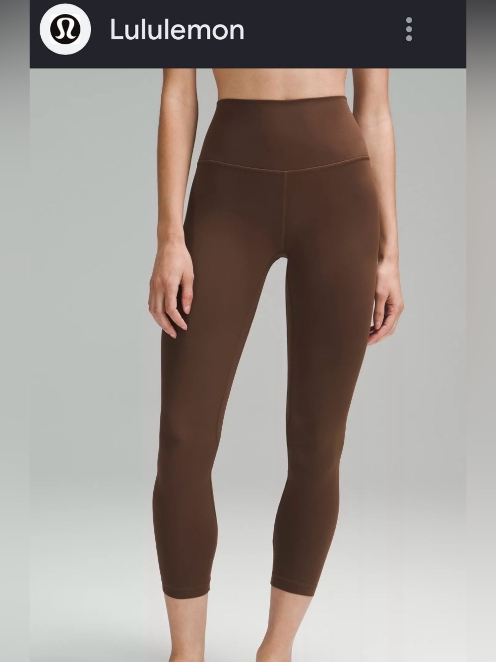 lululemon Align High-Rise Brown Leggings